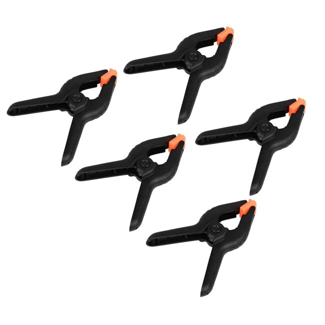 Benson Krachtige zeilklem - 75 mm - antislip handvatten - 5 stuks