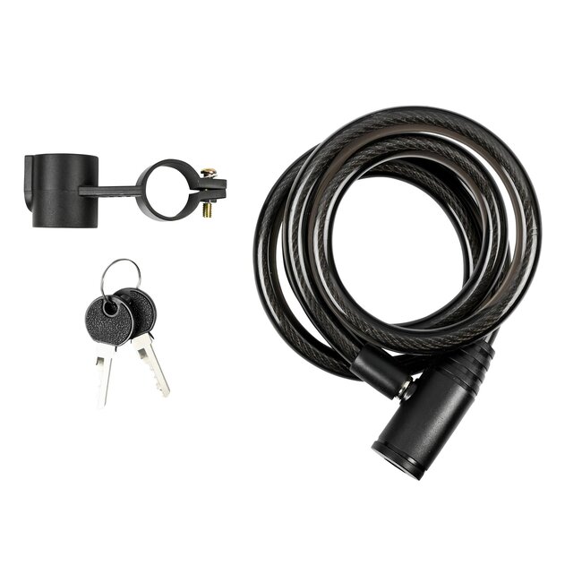 Stahlex Multifunctioneel kabelslot - spatwaterdicht en slagvast - 1200 mm - assorti kleuren