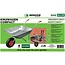Benson Compacte kruiwagen - gegalvaniseerd staal - 65 liter - 80 kg laadvermogen