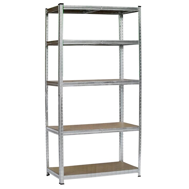 Benson Grote stellingkast - robuust - verstelbare planken - 180x90x40 cm - 175 kg per plank