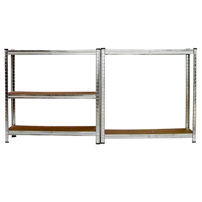 Benson Grote stellingkast - robuust - verstelbare planken - 180x90x40 cm - 175 kg per plank