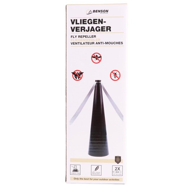 Benson Vliegenverjager voor Tafel - Geruisloos - Veilig - 40 cm - 25 cm