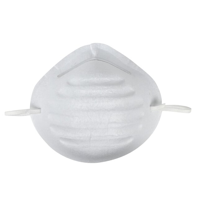 Benson Stofmasker met aluminium neusclip - latexvrij - 6 stuks