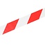 Benson Robuust afzetlint - 48 mm breed - 50 meter lang - Rood en wit