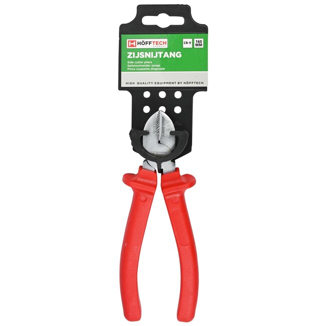 Benson Zijsnijtang - Comfortabele grip - Hoogwaardig metaal - 160 mm - Rood