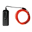 Benson Flexibele neon lichtdraad - 3 meter - rood - 3 lichtmodi - creatief en decoratief