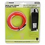 Benson Flexibele neon lichtdraad - 3 meter - rood - 3 lichtmodi - creatief en decoratief