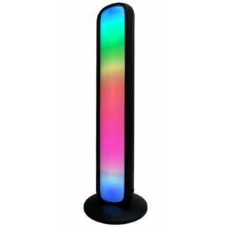 Benson Veelzijdige LED lichtbalk - RGB en wit - 4 lichtmodi - USB-voeding - 26,5 cm - zwart