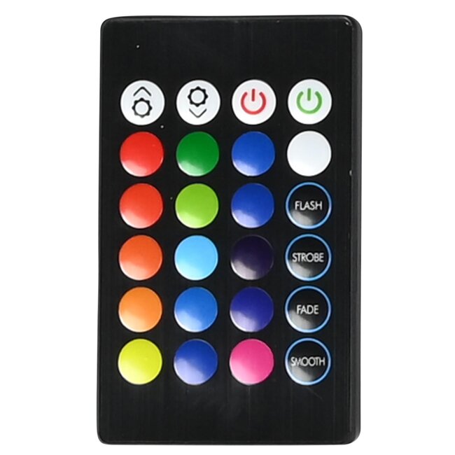 Benson Veelzijdige LED lichtbalk - RGB en wit - 4 lichtmodi - USB-voeding - 26,5 cm - zwart