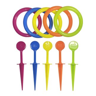 Benson Ringwerpspel - 10-delig - Behendigheid en Plezier - Voor Alle Leeftijden - Duurzaam Materiaal