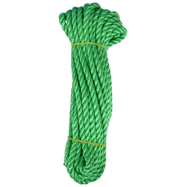 Benson Sterk polypropyleen touw - 6 mm x 10 m - kleurrijk en veelzijdig