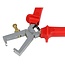 Hofftech Slanke afstriptang - 150 mm - robuuste grip - instelbare stelschroef - rood