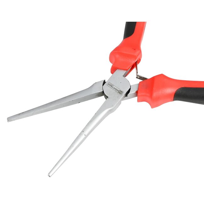 Benson Mini naaldbektang - precisiewerk - 150 mm - rood/zwart