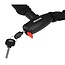 Benson Kettingslot - maximale veiligheid - 900 mm - stootvast - incl. 2 sleutels - canvas hoes - zwart