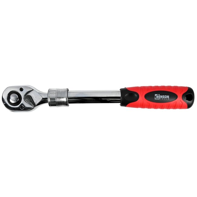 Benson Telescopische ratel - 1/2 inch - 636 Nm koppel - Cr-V materiaal