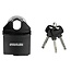 Stahlex Hangslot - 75 mm - Inclusief 3 sleutels - Ultieme beveiliging - Gehard staal
