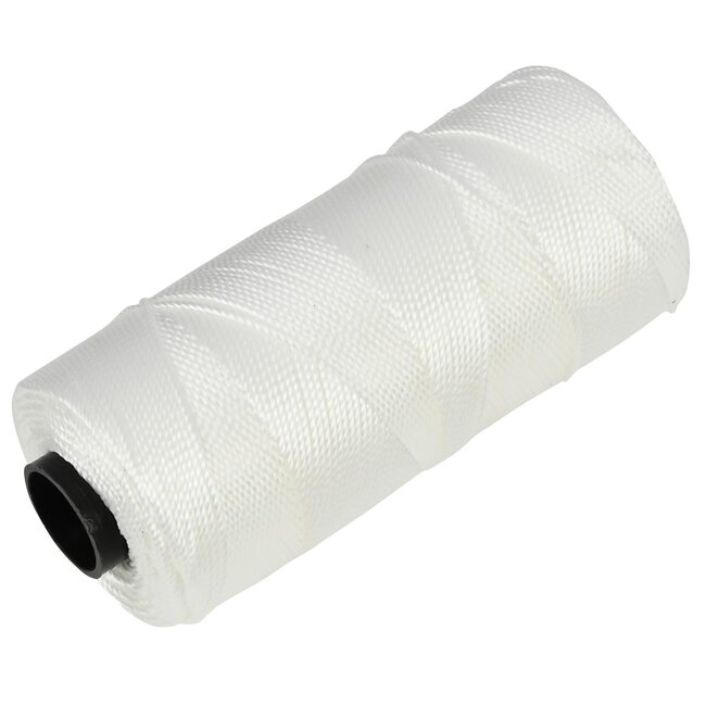 Benson Sterk en veelzijdig vliegertouw - 200 meter - 0,5 mm - wit