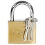 Stahlex Hangslot - Maximale beveiliging - Gehard staal - 63 mm - Inclusief 3 sleutels