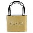Stahlex Hangslot - Maximale beveiliging - Gehard staal - 63 mm - Inclusief 3 sleutels
