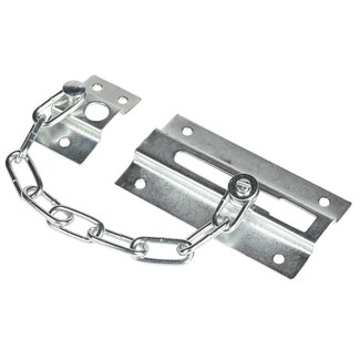 Benson Deurketting - RVS en nikkel - 16 cm - Inclusief bevestigingsmateriaal