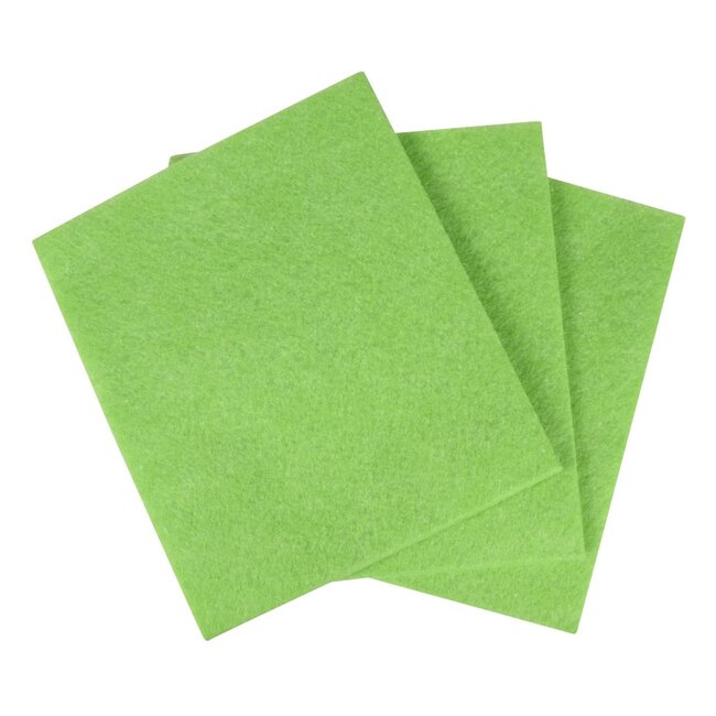 Magic Clean 3-delige schoonmaakdoek set - streeploze reiniging - 15 x 15 cm - veelzijdig gebruik