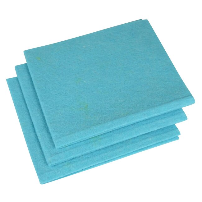 Magic Clean 3-delige schoonmaakdoek set - streeploze reiniging - 15 x 15 cm - veelzijdig gebruik