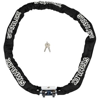 Stahlex Kettingslot - Robuuste diefstalpreventie - 150 cm - Inclusief beschermhoes