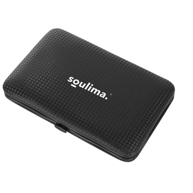 Soulima 15-Delige Luxe Manicure en Pedicure Set - Compleet met Etui