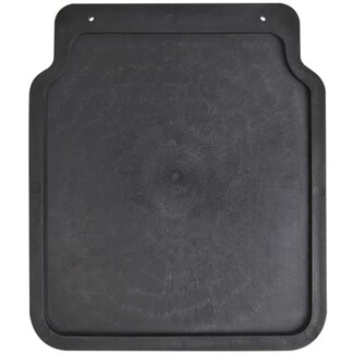 ProPlus Universele rubber spatlap - flexibel - 23 x 20 cm - zwart