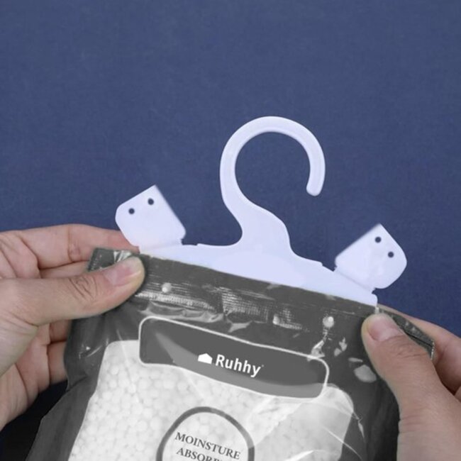 Ruhhy Lavendel Vochtabsorbeerder op Hanger - 5 Stuks Set!