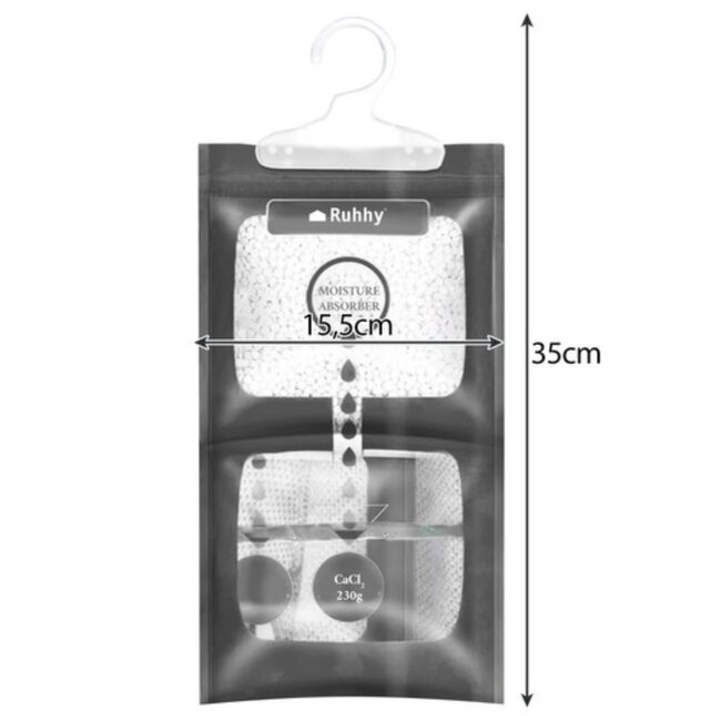 Ruhhy Lavendel Vochtabsorbeerder op Hanger - 5 Stuks Set!