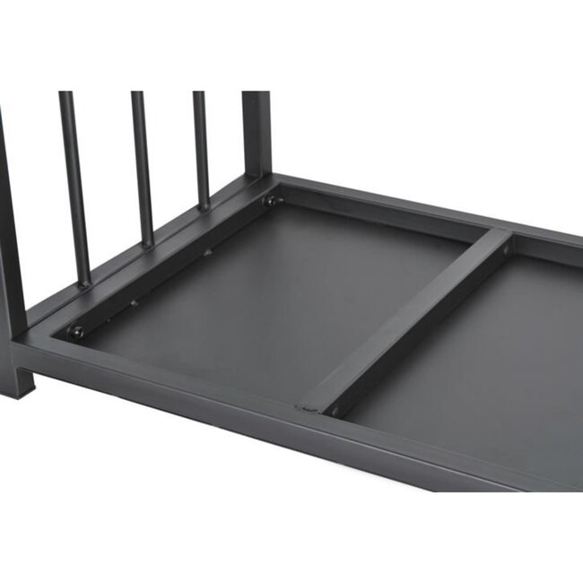 Kaminer Stijlvolle Metalen Houtmand voor Openhaard - Houd je Ruimte Gezellig