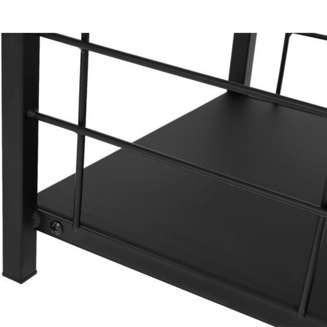 Kaminer Stijlvolle Houtstandaard met Accessoires - Voor een Gezellige Openhaard