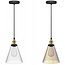 TooLight Hanglamp Verto APP043-1CP - E27 - 13 x 18 cm - Bruin