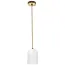 Toolight APP1169-1CP Hanglamp - Minimalistisch Wit Design, 1 Lichtpunt