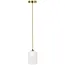 Toolight APP1169-1CP Hanglamp - Minimalistisch Wit Design, 1 Lichtpunt