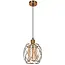 Toolight APP1129-1CP Hanglamp Gold Amber - 1 Lichtpunt, E27 Fitting