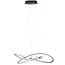 TooLight APP1193-CP Hanglamp Zwart - Moderne LED Verlichting met Afstandsbediening