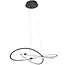 TooLight APP1193-CP Hanglamp Zwart - Moderne LED Verlichting met Afstandsbediening