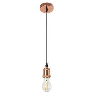 TooLight Hanglamp Lumo APP006-1CP - E27 - 7.5 cm - Rosé Goud