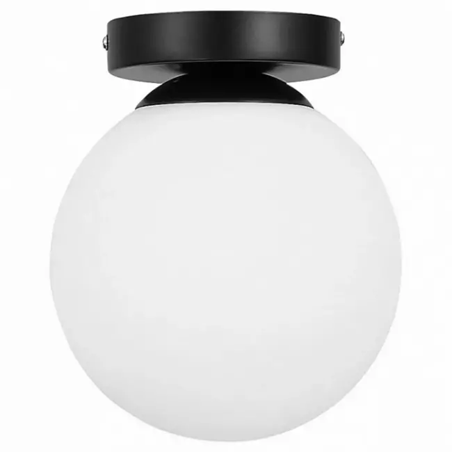 TooLight APP1155-1C Zwarte Plafondlamp: Chic en Modern - E27 Fitting
