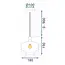 TooLight APP1122-1CP Hanglamp in Grijs - Ideaal voor Elke Ruimte