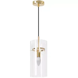 TooLight Hanglamp APP1212-1CP - E14 - 15 x 30 cm - Goud