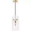 TooLight Hanglamp APP1212-1CP - E14 - 15 x 30 cm - Goud