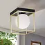TooLight Gouden en zwarte plafondlamp - geometrisch design - verstelbare lampenkap - 29 x 15,5 cm