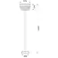 TooLight Staande lamp APP925-3F - E14 - 140 cm - Zwart