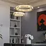 TooLight Hanglamp APP982-CP - Aluminium - Ø40 cm - Chroom