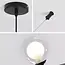 TooLight Hanglamp APP754-8CP - G9 - 8 Lichtpunten - Zwart
