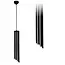 TooLight Hanglamp APP573-1C - GU10 - 20 cm - Zwart/Goud