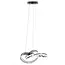 TooLight Hanglamp Ring APP819-CP - Incl. Afstandsbediening - Chroom/Wit